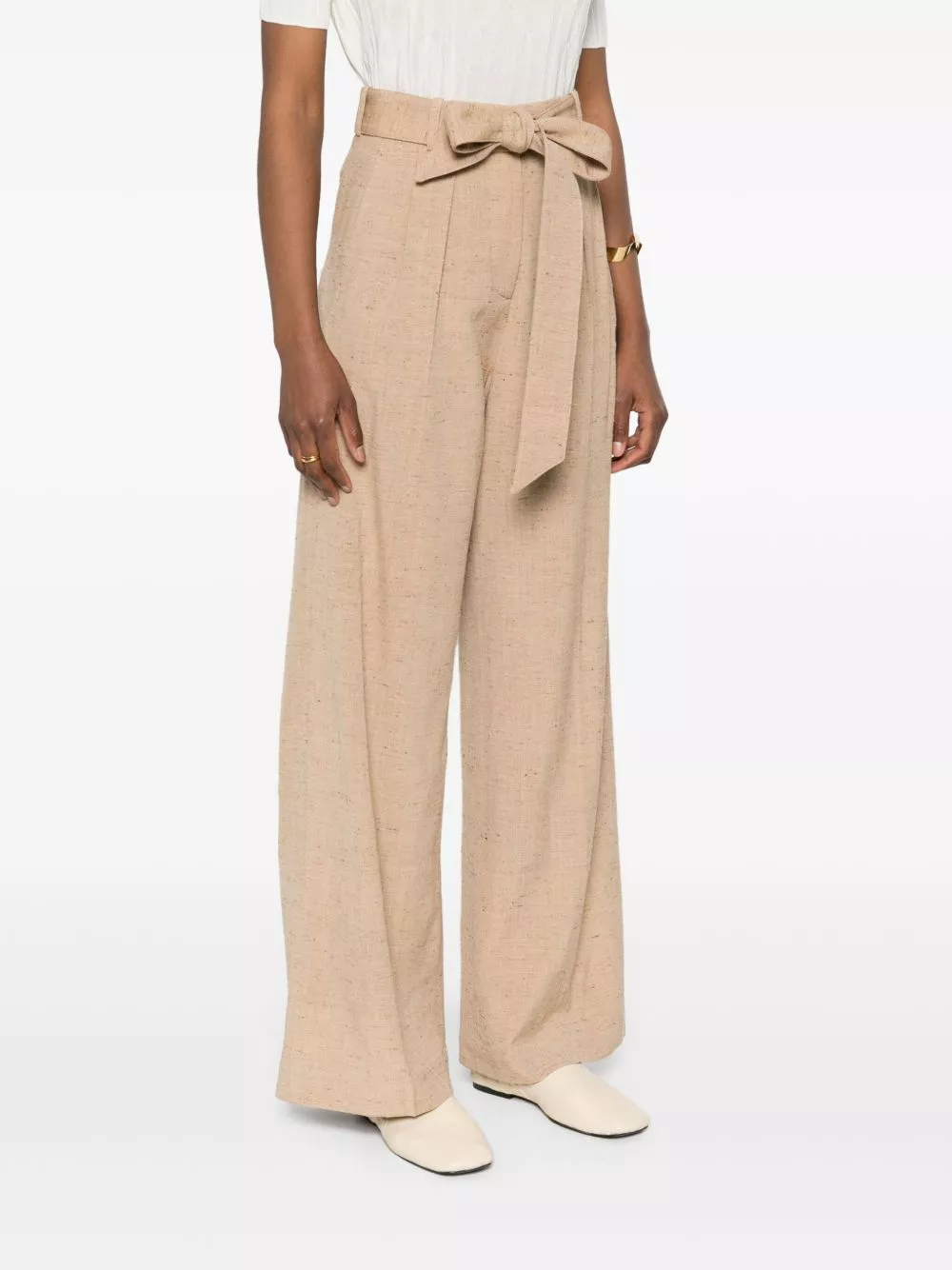 Affordable JOSEPH Atlas speckled palazzo pants Women 0125