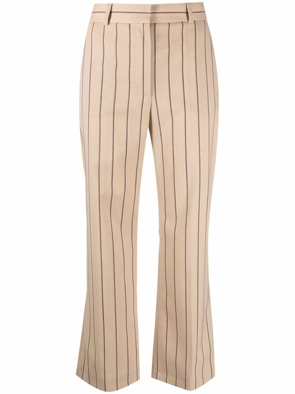 Affordable JOSEPH Talia stripe-print tailored trousers Women 0124