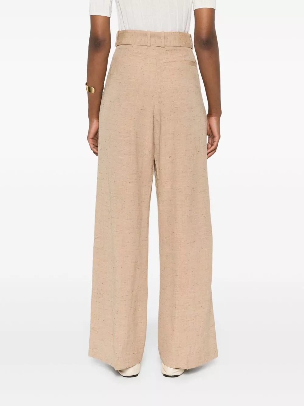 Affordable JOSEPH Atlas speckled palazzo pants Women 0125