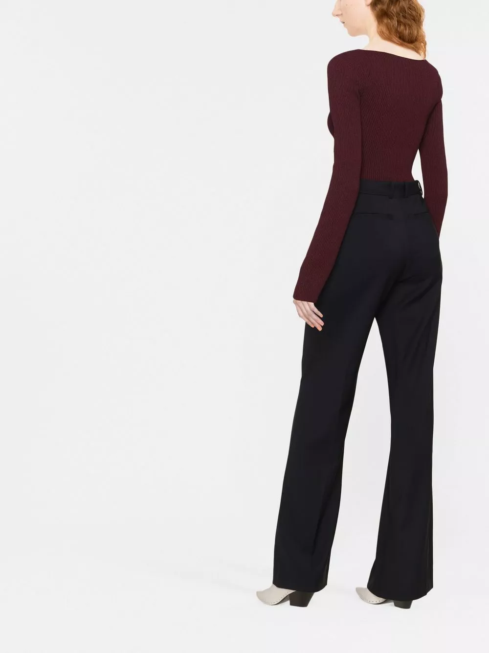 Affordable JOSEPH Morissey flared trousers Women 0118