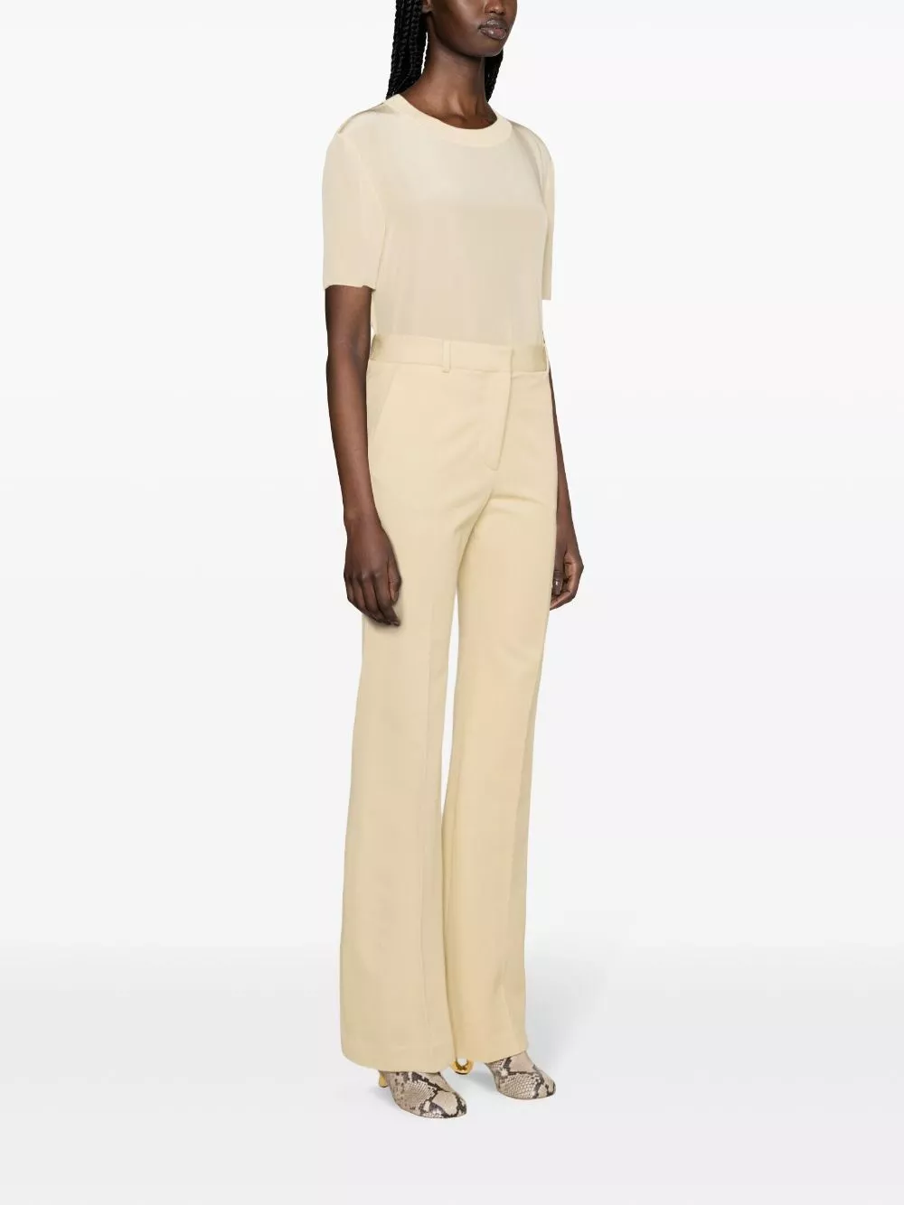 Affordable JOSEPH Tafira tailored flared trousers Women 0113