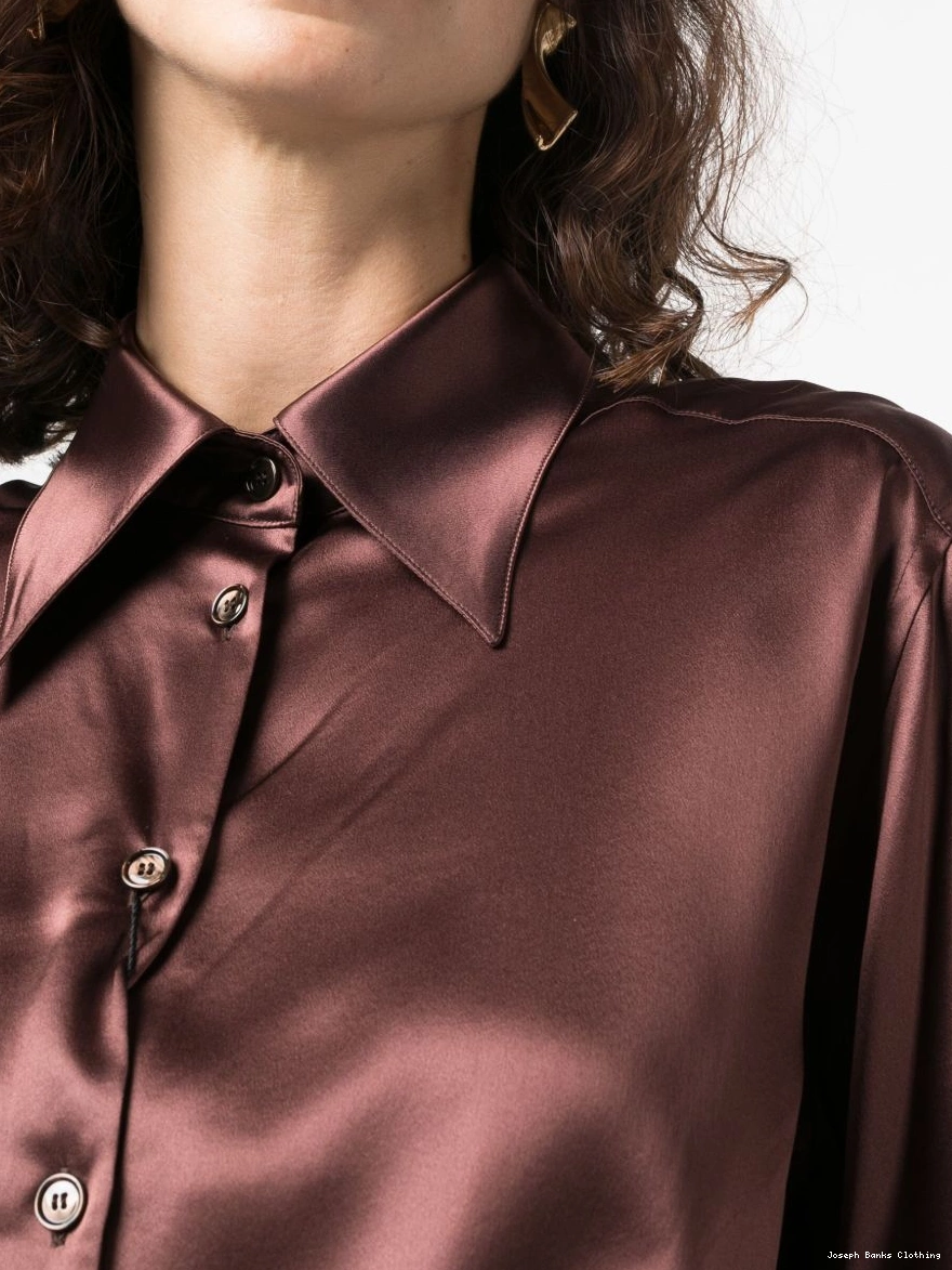 Affordable silk Women satin-finish JOSEPH shirt 0215