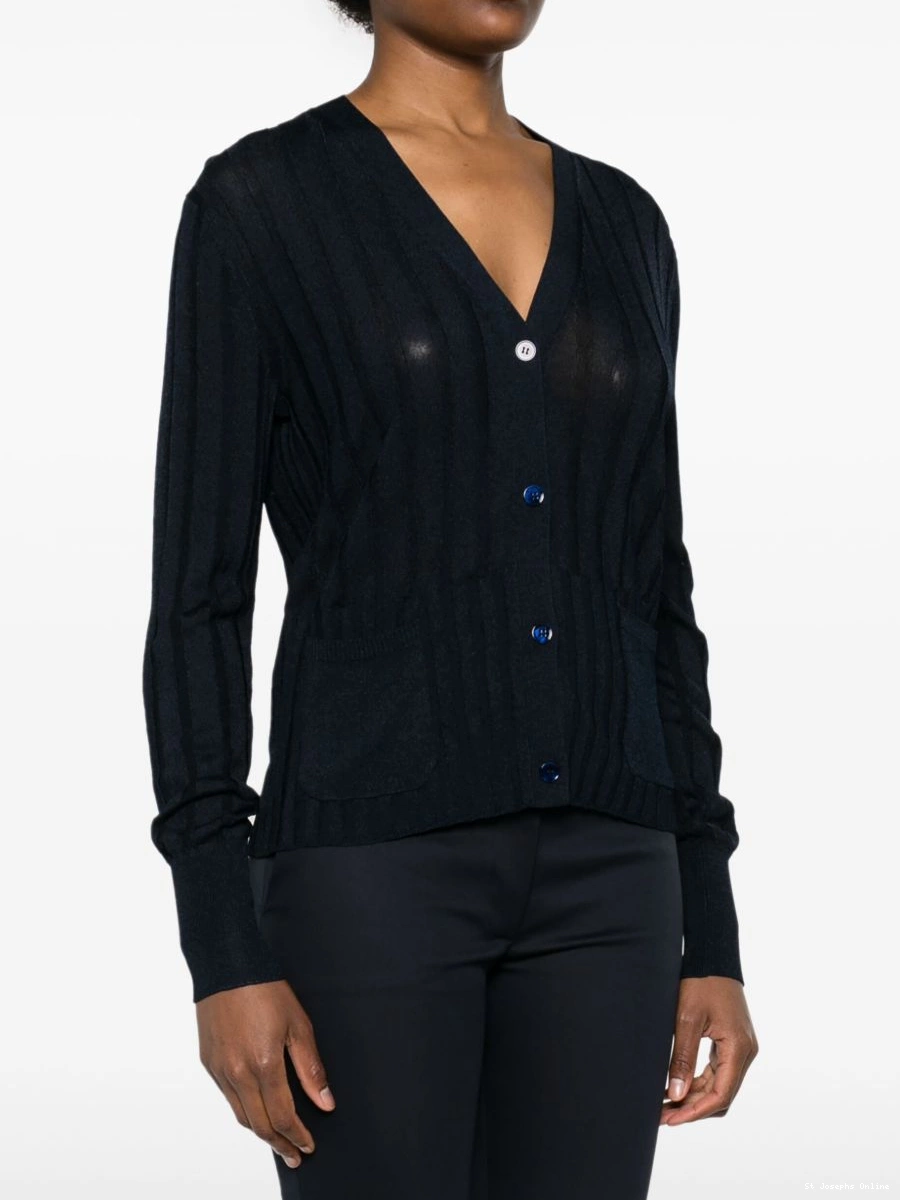 Affordable Women ribbed cardigan JOSEPH Rayon Crisp 0218