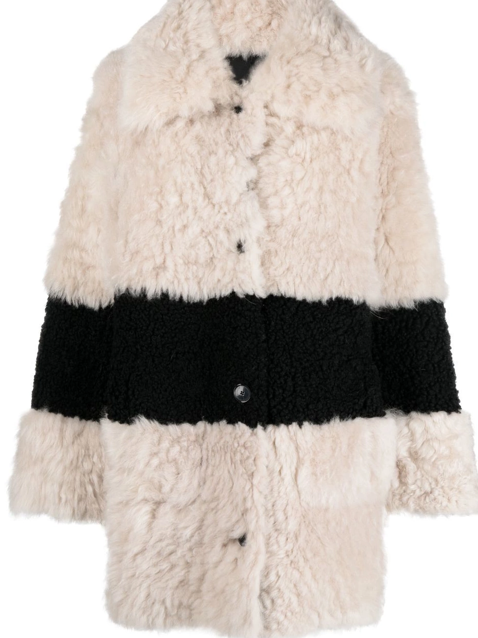 Affordable JOSEPH Women shearling Abingdon coat reversible Collage 0225