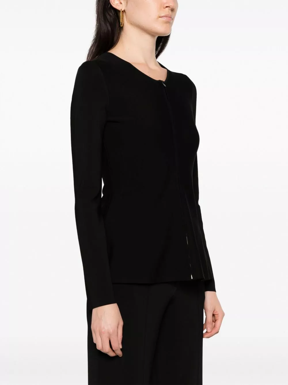 Affordable JOSEPH Milano zip-up long-sleeved top Women 0202