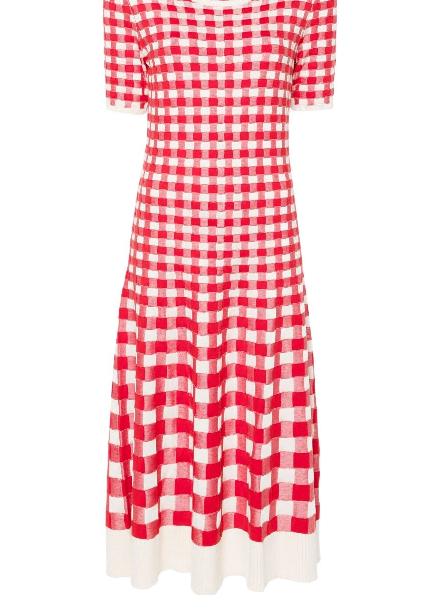 Cheap dress Women midi gingham-jacquard JOSEPH 0217