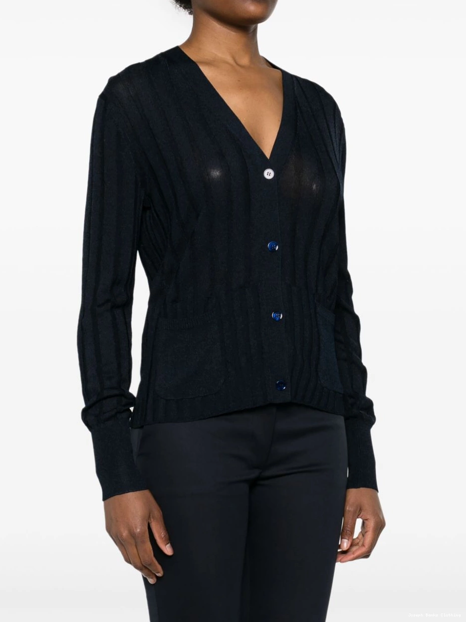 Affordable JOSEPH Rayon ribbed Women Crisp cardigan 0215