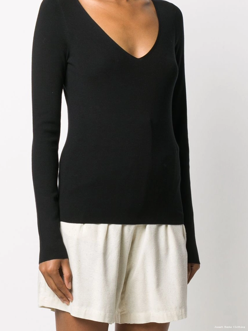 Affordable ribbed-knit Women JOSEPH top scoop-neck 0215