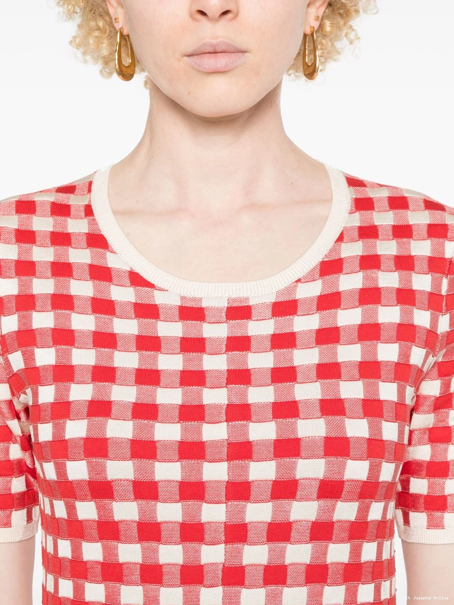 Cheap dress Women midi gingham-jacquard JOSEPH 0217