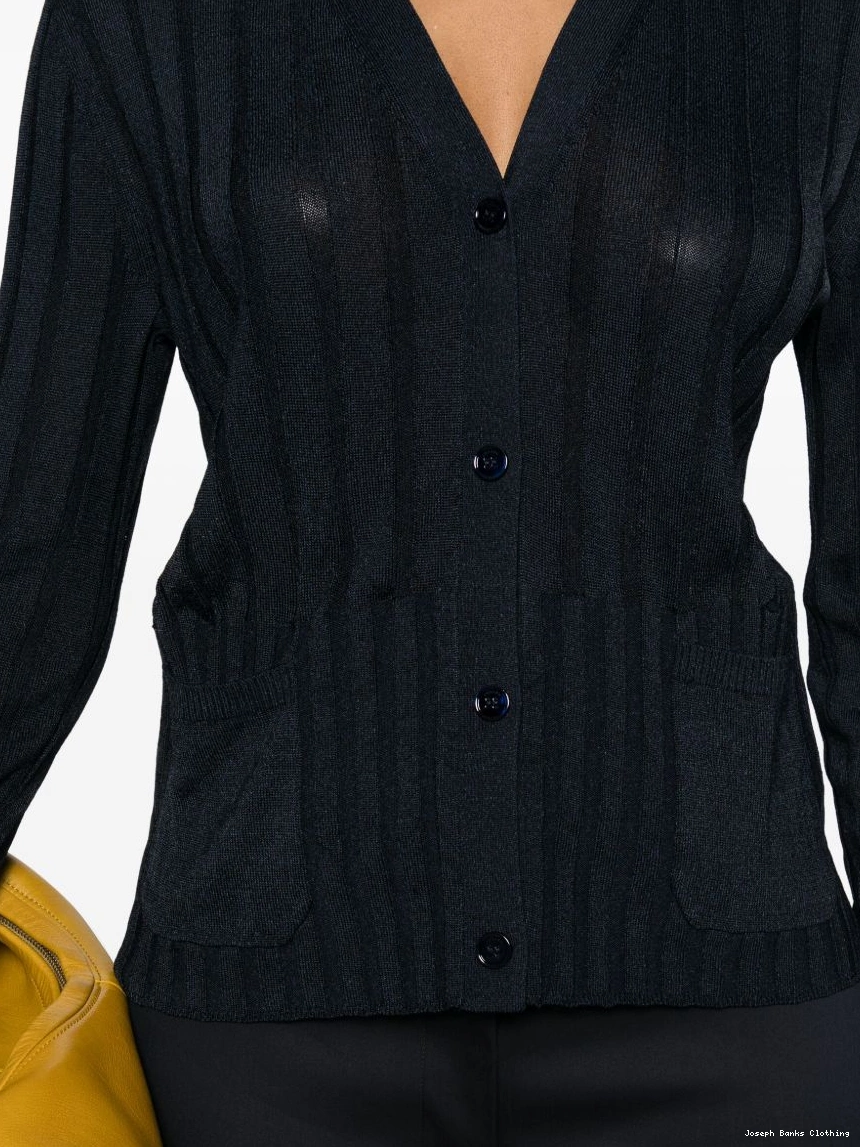 Affordable JOSEPH Rayon ribbed Women Crisp cardigan 0215