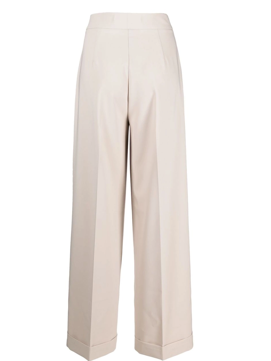 Cheap pressed-crease flared JOSEPH Women trousers 0214